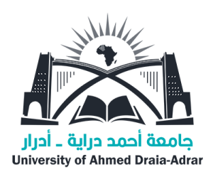 e-learning - Université d'Adrar